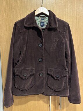 GAP Classic Brown Corduroy Blazer